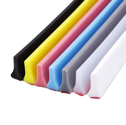 Bathroom Shower Water Barrier with Silicone EPDM PVC TPV TPE and 66" /79"/99" Length