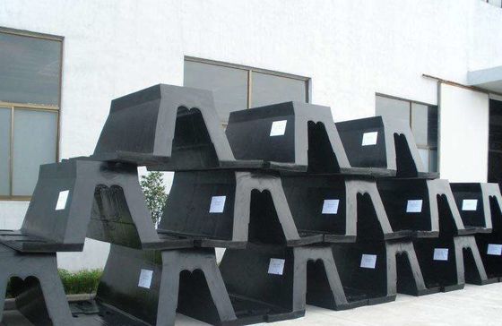 Customized and Rectangular Molded/D Shape Rubber Dock Bumper Fender for Ship Boat