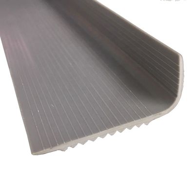 Anti-Slip PVC Rubber Stair Nosing Edge Trim with Cutting Service and Protective Strip