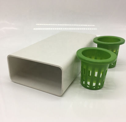 100mm*50mm Eco-friendly Plastic Tube for Hydroponic Vegetable Cultivation in Aquaponics