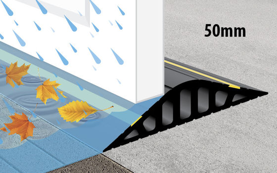 Flood Barrier Garage Door Threshold Water Barrier Seal Strips Hardness 30-90 Shore