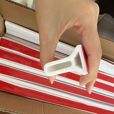 1 Meter Water Stopper for Bathroom Kitchen Slab Corner Threshold Strong Adhesive Glue Installation
