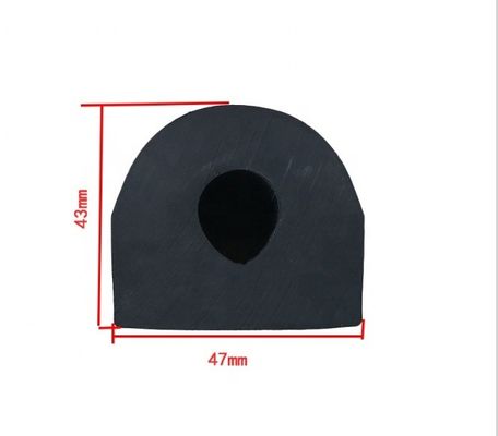 EPDM Rubber Extrusion Gunwale for Marine Boat Rub Rail Fender Long-Lasting Durability