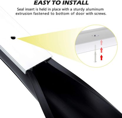 0.5mm-10mm Thickness Garage Door Bottom Weather Stripping Solution