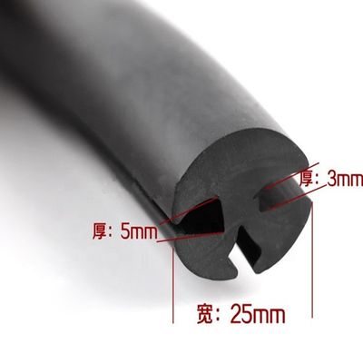 Rubber Gasket Seals for Car Windshield Windows ShoreA 65 Hardness Processing Service