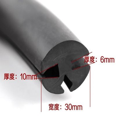 Rubber Gasket Seals for Car Windshield Windows ShoreA 65 Hardness Processing Service