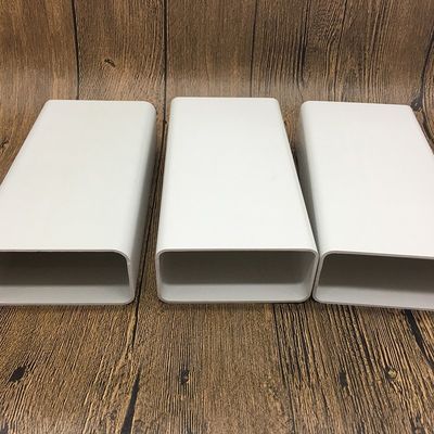 White PVC Hydroponic NFT System for Mass Production Square Tube or 100*50mm Round Pipe