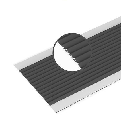 Stair Nose Anti-slip Plastic Stair Treads Trim for Non-Slip Stair Edge Protection