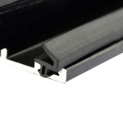 Custom Supply EPDM Aluminum Window Door Protection Rubber Sealing Strip with Slot