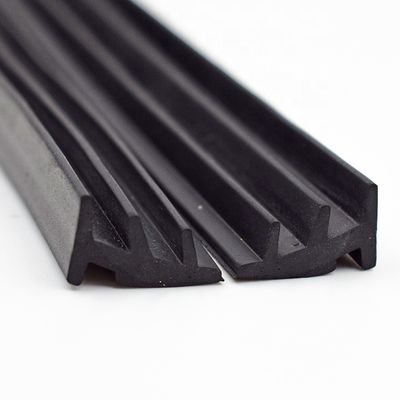 Custom Supply EPDM Aluminum Window Door Protection Rubber Sealing Strip with Slot