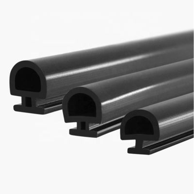 Custom Supply EPDM Aluminum Window Door Protection Rubber Sealing Strip with Slot