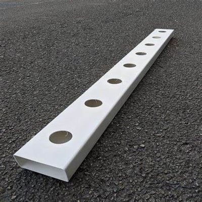 Many Different Sizes in Our Catalog Sizes Rectangle PVC Tube for Hydroponic Pipe