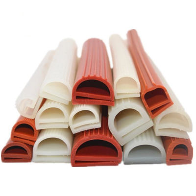Customization P Shape Silicone Rubber Door Seal Strip for Heat Resistant Oven Anti-Aging