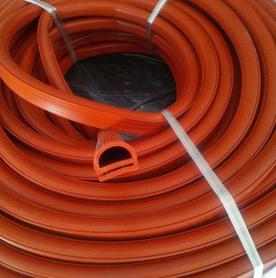 Customization P Shape Silicone Rubber Door Seal Strip for Heat Resistant Oven Anti-Aging
