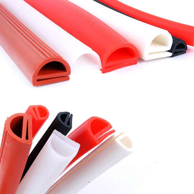 Customization P Shape Silicone Rubber Door Seal Strip for Heat Resistant Oven Anti-Aging