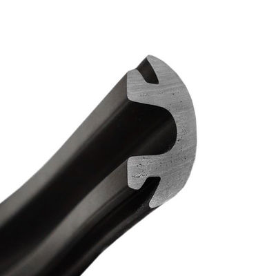 Eco-friendly Black Boat Edge Protective Bumper Rubber Strip for Boat Protection Needs