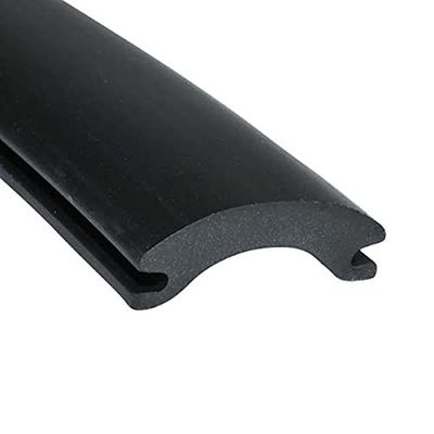 Eco-friendly Black Boat Edge Protective Bumper Rubber Strip for Boat Protection Needs