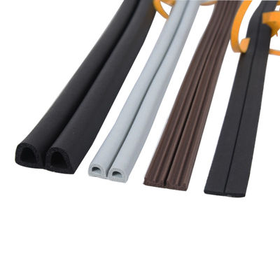 20-90 Shore Hardness PVC Door and Window Weather Stripping Featuring Rubber Gaskets