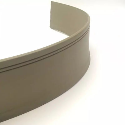 Black Eco-friendly Flexible Vinyl Wall Baseboards Molding Trim for Commercial