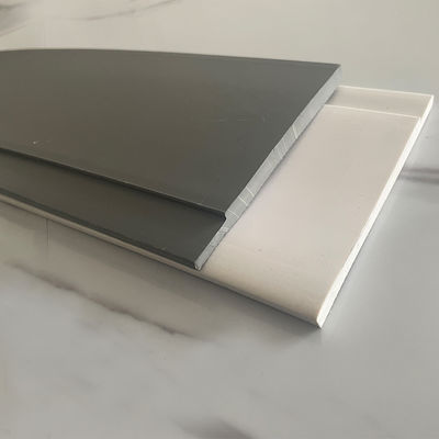 Black Eco-friendly Flexible Vinyl Wall Baseboards Molding Trim for Commercial