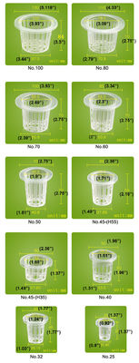 Revolutionize Your Hydroponic Vegetable Growing with Nontoxic Net Pots in Many Sizes