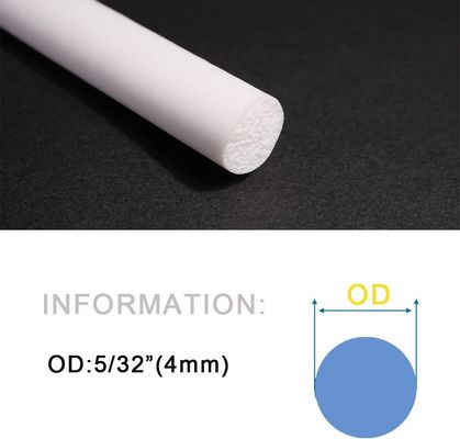 EPDM Foamed Seal Strip Round Foaming Cord for and Thermal Conductivity 0.06-0.1W/m*k