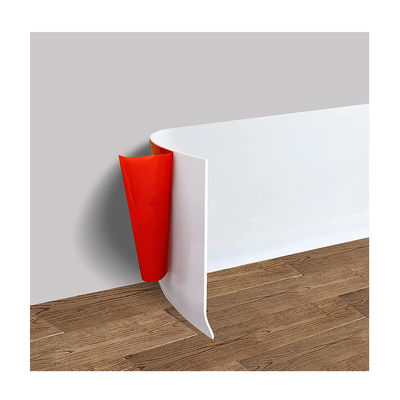 Cutting Service Flexible Peel and Stick Rubber Wall Baseboard for Customer's Request