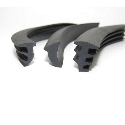 Extrusion Processing TPE Bulb Seals for Wooden Door Slot Groove Black or Other Rubber