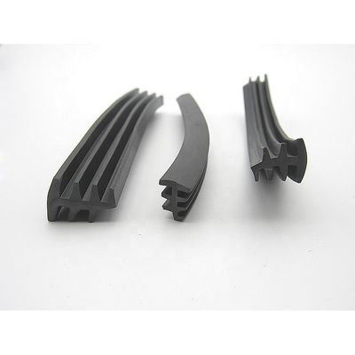 Extrusion Processing TPE Bulb Seals for Wooden Door Slot Groove Black or Other Rubber