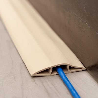 Customers' Designs Cable Management Floor Cord Cover Protector 3-Channels Cord Hide Floor