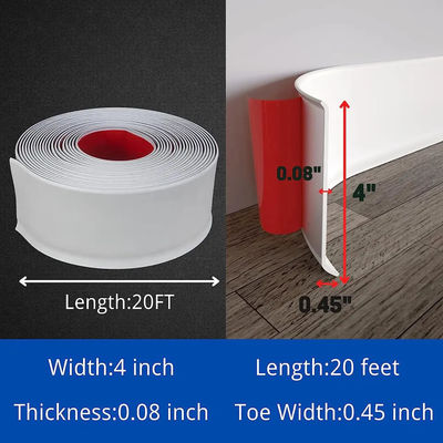 Thermal Plastic Baseboard for Flooring Base Cove Processing Service Offered