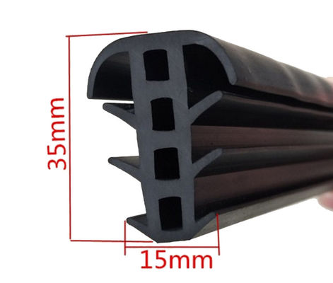 Cutting Service Waterproof Aging-Resistant EPDM Sunroof Rubber Strip for Solar Panel