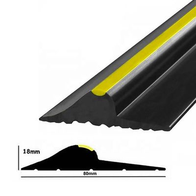 Garage Door Threshold Ramp Rubber Bottom Seal Strip Environmentally Friendly Solution