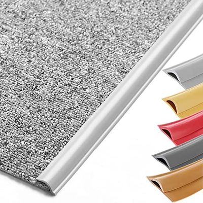 Terrazzo Vinyl Flooring Plastic Capping Strips with 0.187'' to 0.75'' Thickness