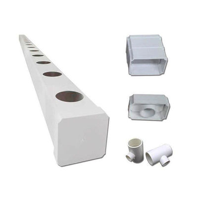 Sample 5-7 Days Square PVC Hydroponic Channel NFT for Optimal Plant Growth