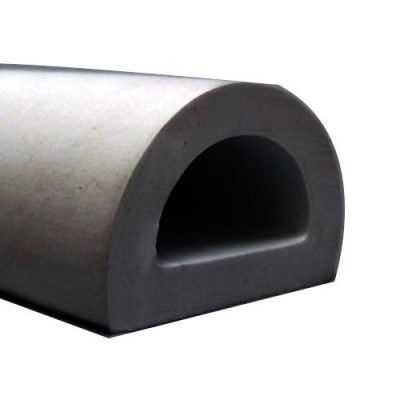 ISO/TS 16949 Certified Boat Ship D Type Marine Rubber Fender for Wharf and Dock Bumper Seal Strip