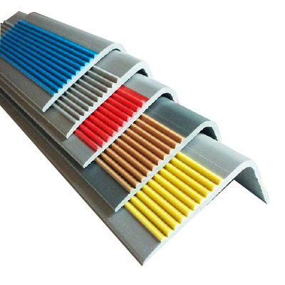 Non-Slip Rubber Stair Nosing Edge Trim Strips for Tile Wood Grey Stair Edge Protector