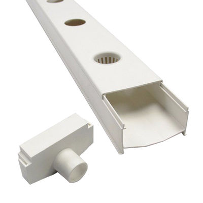 Sample 5-7 Days Square PVC Hydroponic Channel NFT for Optimal Plant Growth
