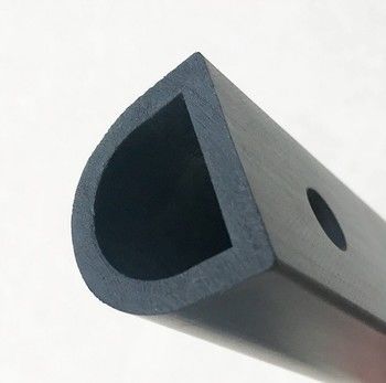 ISO/TS 16949 Certified Boat Ship D Type Marine Rubber Fender for Wharf and Dock Bumper Seal Strip