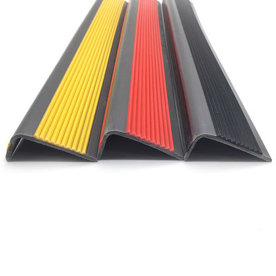 Non-Slip Rubber Stair Nosing Edge Trim Strips for Tile Wood Grey Stair Edge Protector