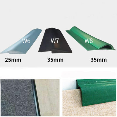 Terrazzo Vinyl Flooring Plastic Capping Strips with 0.187'' to 0.75'' Thickness