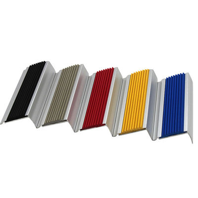 Non-Slip Rubber Stair Nosing Edge Trim Strips for Tile Wood Grey Stair Edge Protector