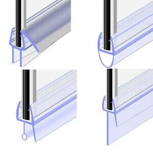 Transparent Customized PVC Shower Door Bottom Seal Glass Seal Strip for Bathroom Door