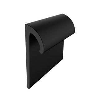 Flexible Plastic Capping Strips for Floor Edges 0.5'' to 8'' Height Sample in 5-7 Days