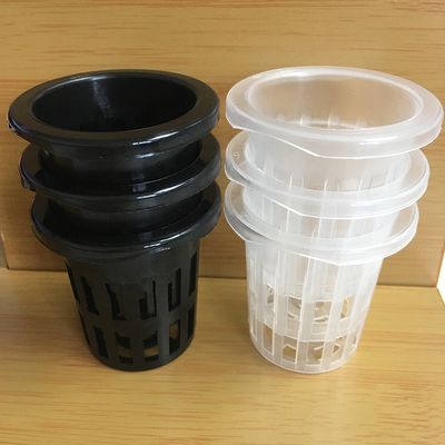 2" 3" 4" Clear Mesh Hydroponic Plant Pot Manufactured for by Plastic Injection Craft
