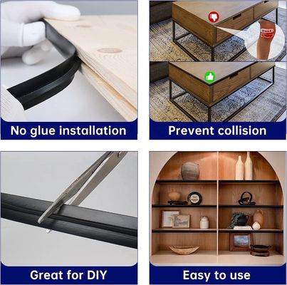 TPE T Molding for All Color Wood Furniture by EDGE Supply Durable and Easy to Install