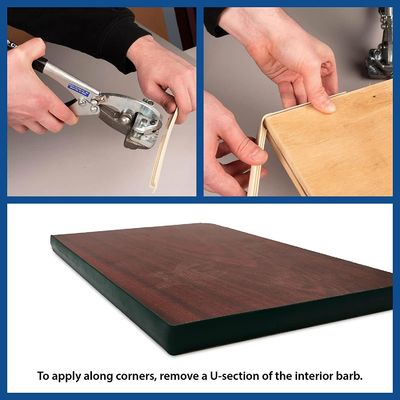 TPE T Molding for All Color Wood Furniture by EDGE Supply Durable and Easy to Install