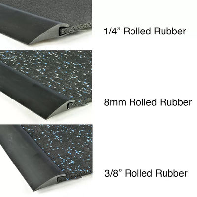0.5'' to 8'' Height Edge Reducer Threshold-Transition-Strip for Door Carpet Tile Floor