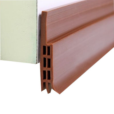 Brown Silicone Door Draft Stopper for Environmental Protection and Long Working Life