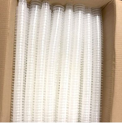 Clear or Black 2" 3" 4" Mesh Hydroponic Plant Pot Durable and Perfect for Hydroponics
